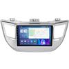 BOJONI Android 12 Autoradio per Hyundai Tucson 2014-2018 9 Pollice HD Touch screen Autolink Auto Radio Car Stereo Navigatore Controllo del volante vivavoce bluetooth sostegno carplay android auto (Size : 4C