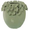 DRW Vaso da tavolo in ceramica verde