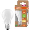 LEDVANCE OSRAM Led a Risparmio Energetico, Lampadina Smerigliata, E27, Bianco Caldo, 3000K, 7,2 Watt, Sostituisce La Lampadina da 100W, Efficiente E a Risparmio Energetico, Confezione da 6