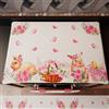 PETTI Artigiani Italiani - Coprifornello Pasquale, Coprifuochi in Stampa Digitale Pink Bunny, 100% Made in Italy | Eleganza e Protezione per la Cucina di Pasqua