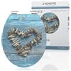 SCHÜTTE 80540 MDF HG - Sedile WC con abbassamento automatico