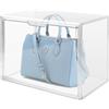 Daelesr Scatole Portaoggetti Cassetto Trasparente, Organizer per Trucco in Acrilico, Cosmetici Chiuso, 36x22x27cm, Plastica Large Contenitore per Libri, Borsette, Giocattoli