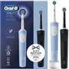 ORAL B PROCTER GAMBLE Oral-B - Vitality Pro Duo Adulto Spazzolino rotante-oscillante Nero, Blu, Bianco