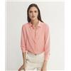 Falconeri Camicia In Seta Con Colletto Rosa Peach Light