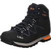 CMP Uomo Athunis Mid Trekking Shoe Wp Scarpe da Camminata, Nero Antracite, 42 EU