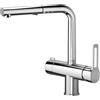 RUBINETTERIA PAFFONI Ringo West miscelatore lavello monoforo con canna orientabile codice prod: RIN295CR-MET
