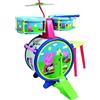 Reig Peppa Pig-Batteria con Sgabello per Bambini, Multicolore, 2323