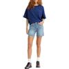 Levi's 501 Mid Thigh Shorts, Pantaloncini di jeans, Donna, Odeon, 25W