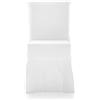 GERVASONI sedia GHOST 23 - GHOST23-CAT.B-LINO-BIANCO