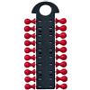 Laurel - Caricatore per aghi, 1 pezzo, colore: Rosso
