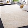 Safavieh Tappeto Zottelig per soggiorno, sala da pranzo, camera da letto, Berber Shag Collection, pelo corto, crema, 91 x 152 cm