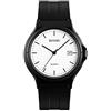 SKMEI Orologio da polso da donna, impermeabile, per donna, casual, analogico, al quarzo, da donna 1.69*1.5*0.39 inch Nero-grande