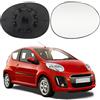 RASHION Vetro Specchietto Retrovisore Riscaldabile Destra Compatibile con Citroen C1 / Peugeot 107 / Toyota Aygo (2005-2014)