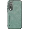 Kepuch Silklike Cover per Honor 90 - Custodia Case Piastra Metallica Incorporata per Honor 90 - Verde