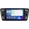 BOJONI Android 12 Autoradio per Subaru Legacy Outback 2003-2009 9 Pollice HD Touch screen Autolink Auto Radio Car Stereo Navigatore Controllo del volante vivavoce bluetooth sostegno carplay android auto (Si