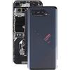 LICHONGGUI Glass Battery Back Cover for ASUS ROG Phone 5 ZS673KS(Jet Black)