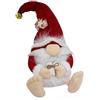 DUE ESSE (DUE) L.RED GNOMO TESSUTO 38cm 63784