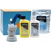 Algaplay LEONARDO CANDLE KIT set per candele con cera e silicone per creare stampi e candele personalizzate da piccoli oggetti