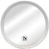 DONREGALOWEB DRW - Specchio da bagno da parete e acrilico con ventose e 7 ingrandimenti Ø17,5cm