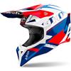 AIROH Casco WRAAAP FEEL Blu Rosso AIROH M