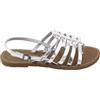 CHATTAWAK 13shirleyargent36, Sandali Donna, Argento, 36 EU Stretta