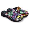 terlik sabo ortopedik terlik Terlik Sabo ComfortFlex ST274 Leather Womens Clogs Mules Slippers Sabot Shoes, Donna, Tema Misto, EU 39