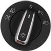 HZTWFC Interruttore faro cromato OEM # 3B0 941 531 3BD941531 per VW Golf Passat Lupo Bora Polo
