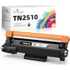 Q-image TN2510 TN-2510 Toner Compatibili per Brother TN2510 TN2510XL per brother HL-L2400DWE,HL-L2445DW,DCP-L2620DW,DCP-L2660DW,DCP-L2665DW,MFC-L2800DW,MFC-L2827DWXL,MFC-L2835DW,MFC-L2860DWE(1 Nero)