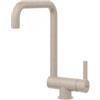 Elleci PRONTA CONSEGNA - SPEDIZIONE IMMEDIATA Elleci MGKDAN51 Miscelatore monocomando Cucina reclinabile sottofinestra con canna girevole Danubio finitura Granitek Classic Avena 51