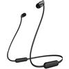 Sony - WI-C310 Auricolare Wireless In-ear, Passanuca Musica e Chiamate Bluetooth Nero