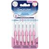 Emoform Scovolino Interdentale ISO 1 PhD 0.6 Colore Rosa, 6 Pezzi