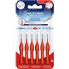 Emoform Scovolino Interdentale ISO 2 PhD 1.0 Colore Rosso, 6 Pezzi