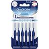 Emoform Scovolino Interdentale ISO 5 PhD 1.7 Colore Blu, 6 Pezzi