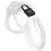 Lockdown Chastity Cage Clear Medium