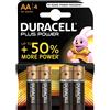 Duracell MN1500 4x Pile Stilo AA 1,5V LR6