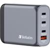 Verbatim Alimentatore da rete VerbatimGNC-100 100W Grigio/Nero [32202]