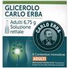 Carlo Erba Glicerolo Carlo Erba 6 microclismi per adulti 6,75 g