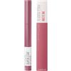 Maybelline New York Superstay Matte Ink Tinta Labbra Colore 15 Lover + Superstay Ink Crayon Rossetto Matita in Gel Colore 25 Stay Exceptional - 2 Rossetti