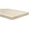 BRICOLEGNOSTORE Tavola in legno lamellare monostrato abete mm 31 x 300 x 2450 mensola ripiano