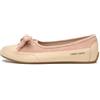 Candice Cooper Candy Bow Tamponato Calf/Velvet Suede Ecru-Ancient Rose