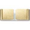 Ideal Lux Applique da parete Clip AP2 mini oro di Ideal Lux