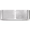 Ideal Lux Applique da parete Clip AP2 small argento di Ideal Lux