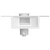 Cpa Piscine SKIMMER SFIORATORE ONE C-119-P-MR PISCINE INTERRATE STRUTTURA PANNELLI ACCIAIO