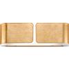 Ideal Lux Applique da parete Clip AP2 small oro di Ideal Lux