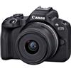 Canon EOS R50 + 18-45mm IS STM + SD 32GB - Garanzia Canon Italia 2 anni
