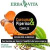 Erba Vita Curcuma & Piperina Complex Integratore Metabolismo 60 Capsule