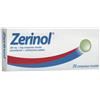 Zerinol 300mg Paracetamolo + 2mg Clorfenamina Maleato Influenza e Raffreddore, 20 Compresse Rivestite