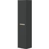 CAPALDO Colonna Da Bagno Sospesa 2 Ante 31x26x135 Rovere E Antracite Denver