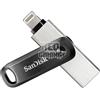SANDISK Pendrive SanDisk SDIX60N-128G-GN6NE 128 GB USB 3.2 Grigio, Argento