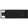 KINGSTON TECHNOLOGY Pendrive Kingston DataTraveler 70 64 GB USB tipo-C 3.2 Nero